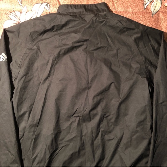 Adidas Climastorm Golf Jacket Mens size Medium Black - Picture 10 of 10
